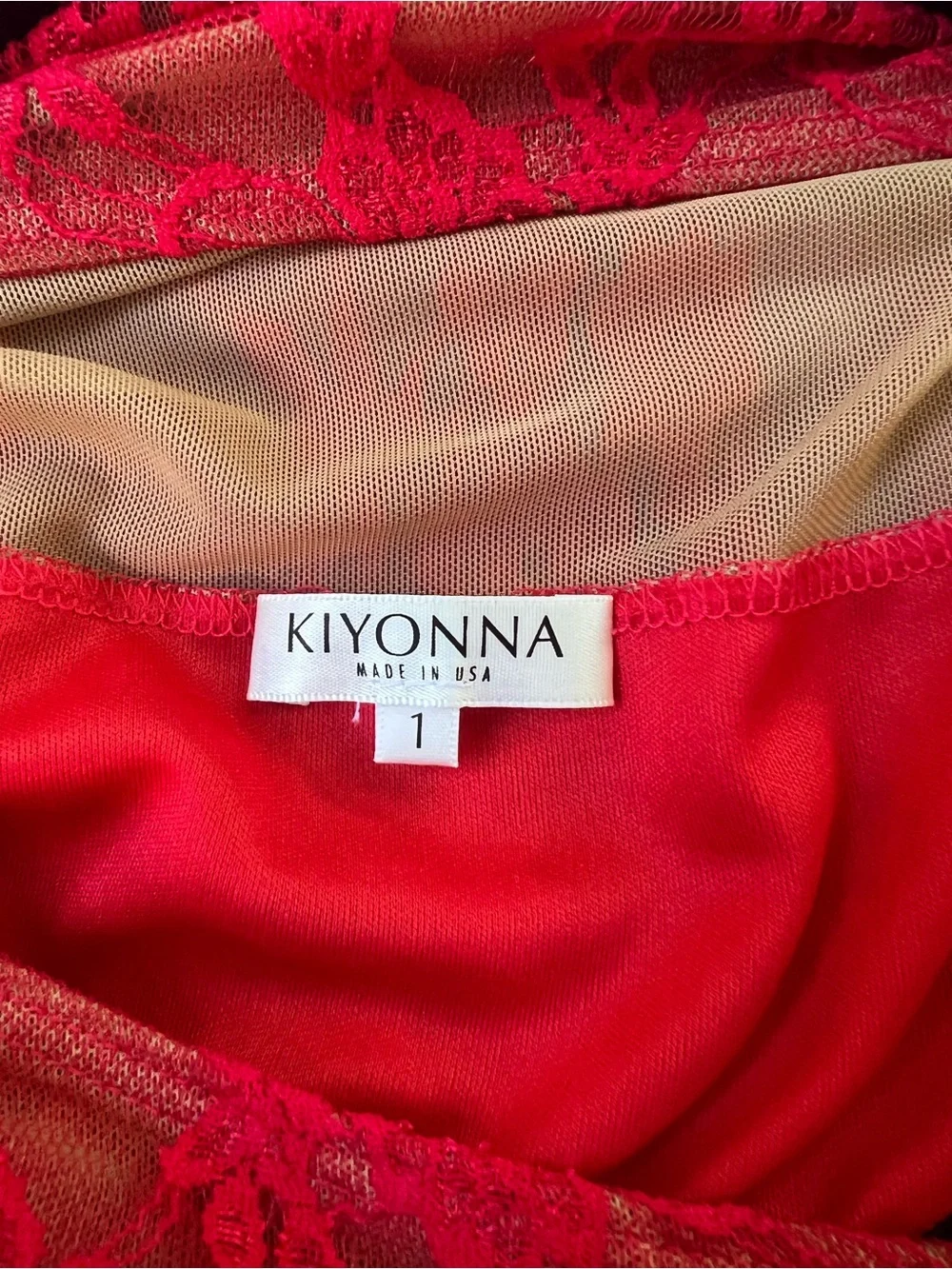 Kiyonna Vibrant Red Lace Midi Dress with Pleated Skirt. be the Lady in Red ♥️
